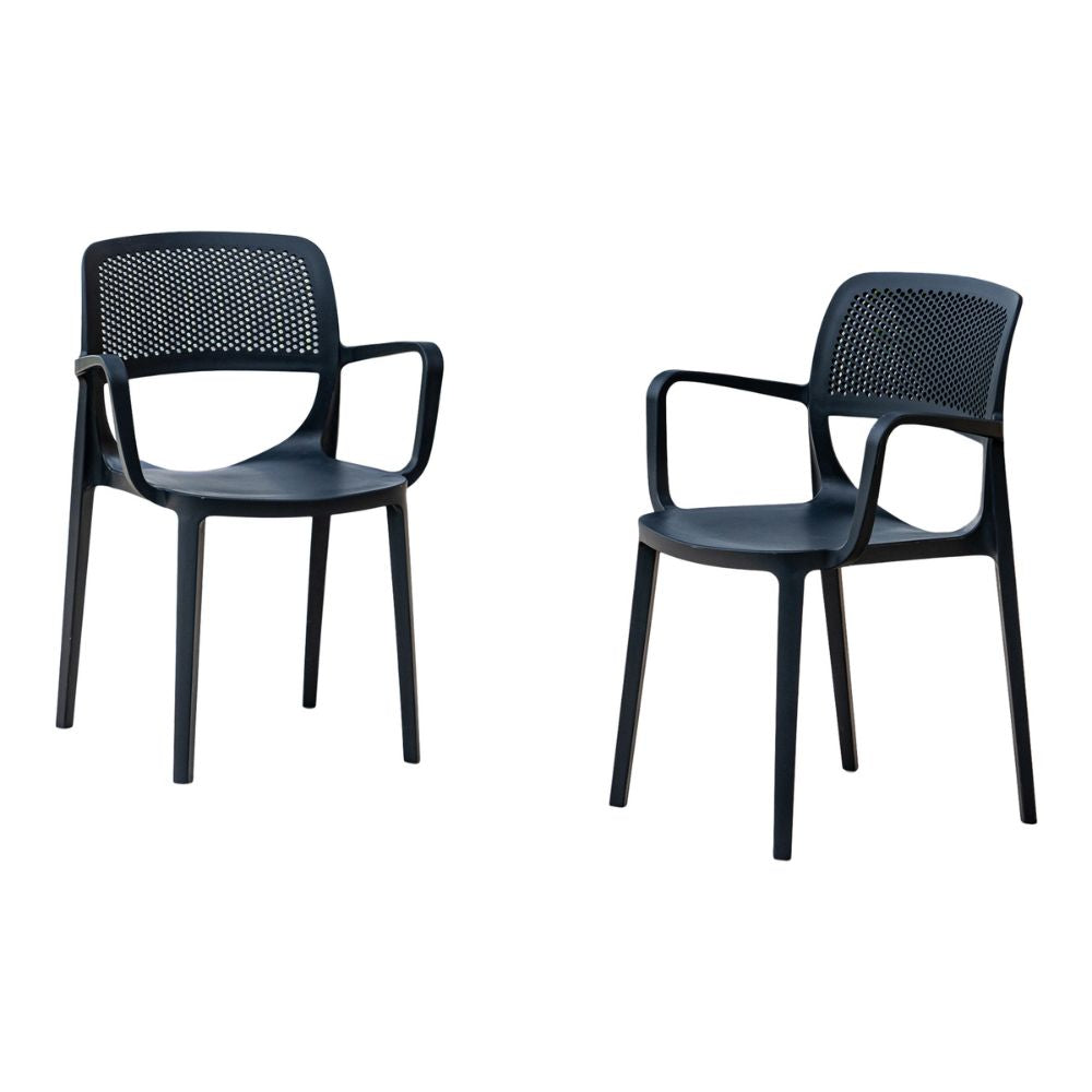 Mila Set of 2 Stackable Armchair