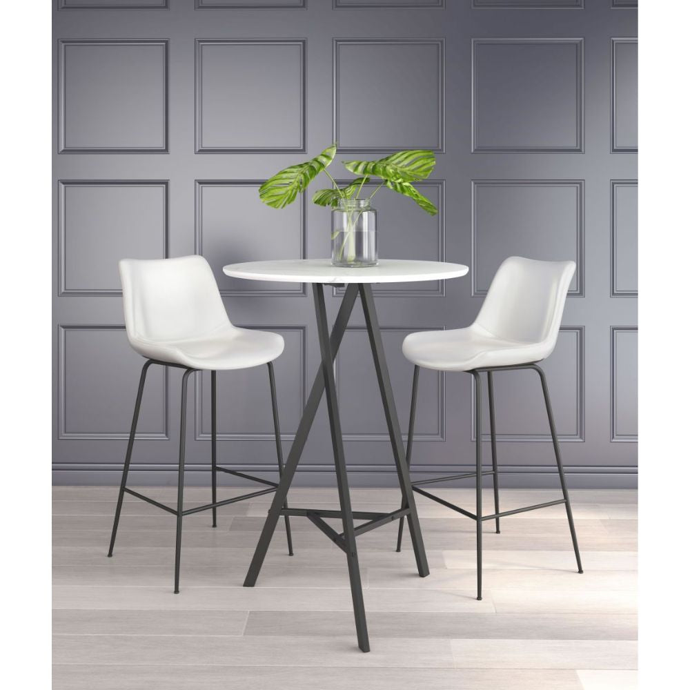 Byron Barstool White
