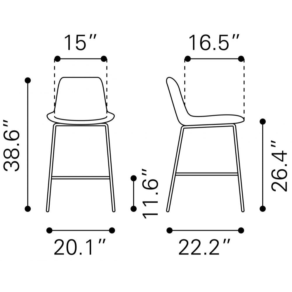 Byron Counter Stool Brown