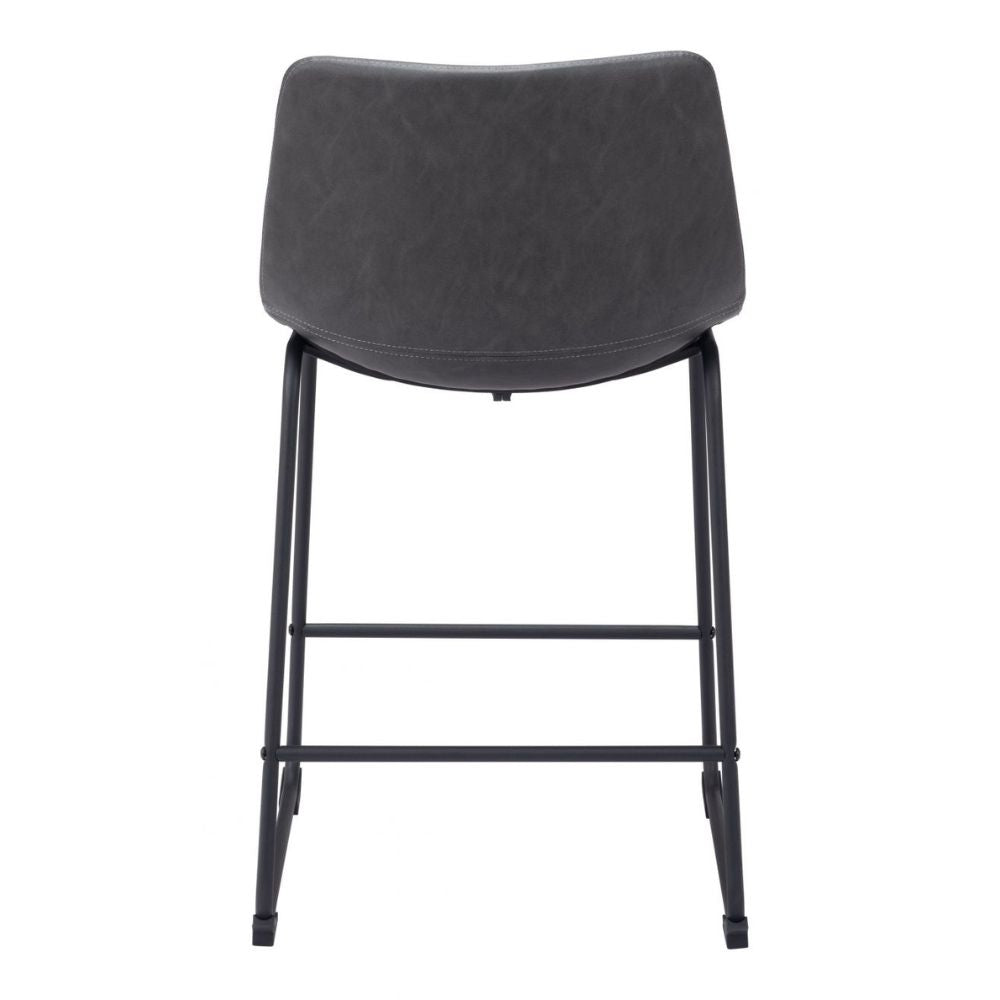 Smart Counter Stool (Set of 2) Charcoal