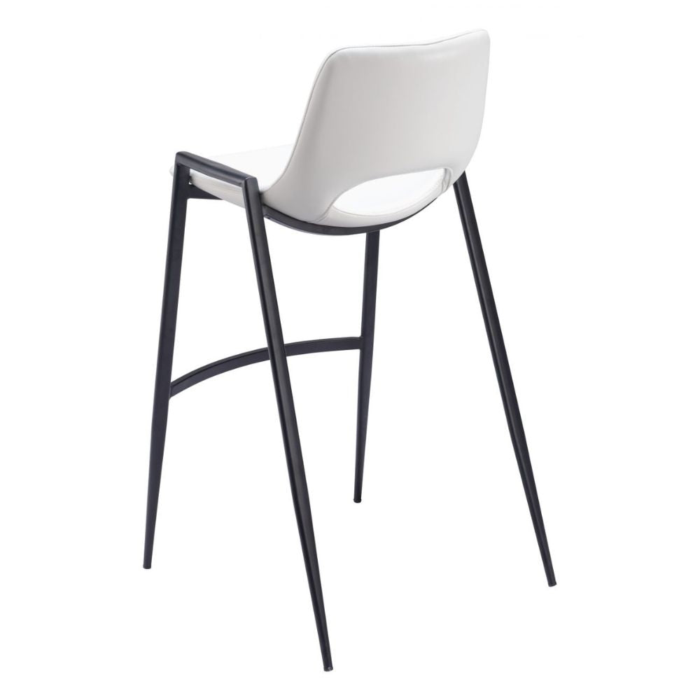 Desi Barstool (Set of 2) White