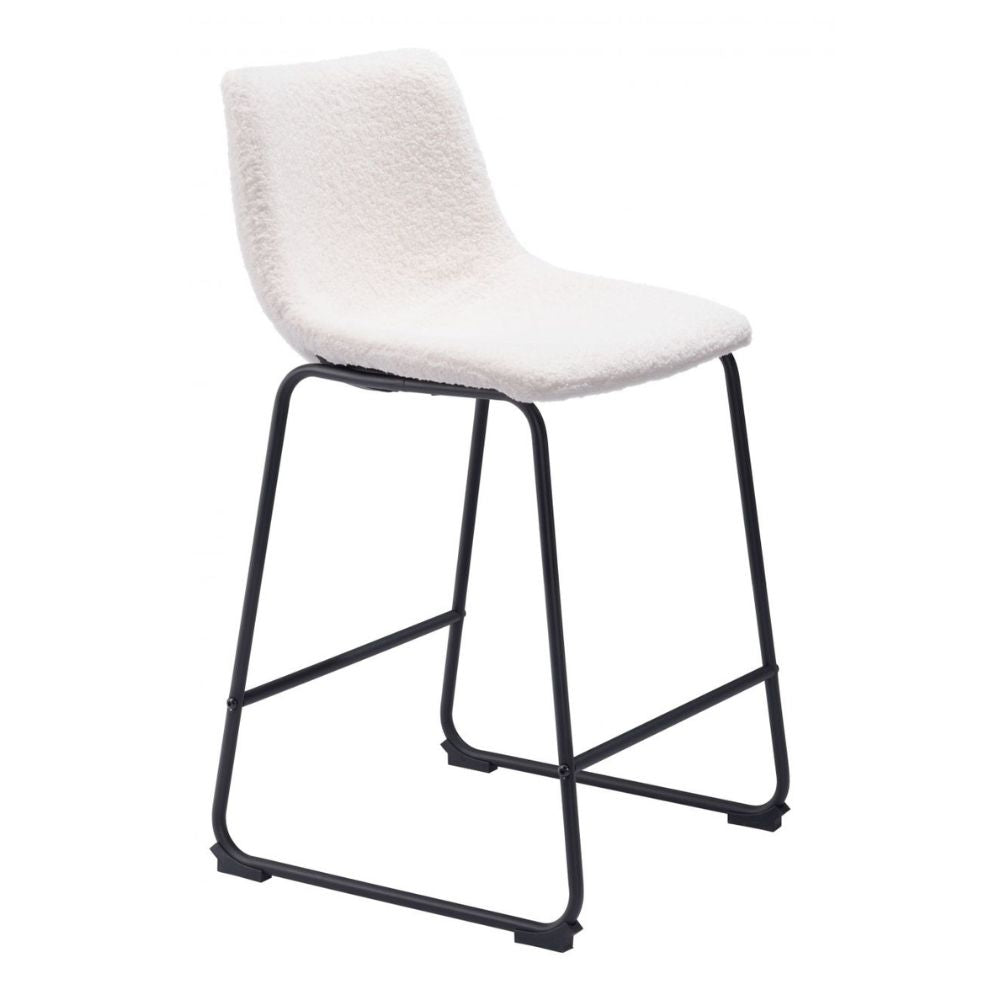 Smart Counter Stool (Set of 2) Ivory