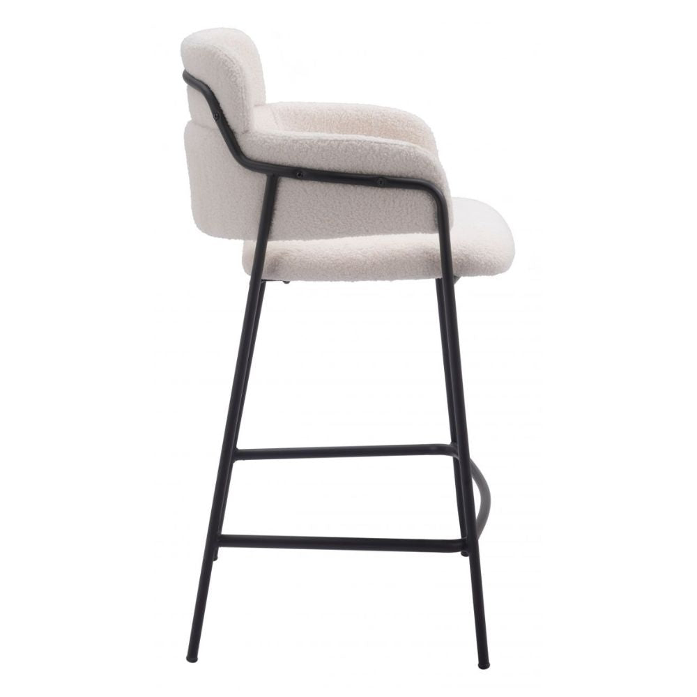 Marcel Counter Stool (Set of 2) Cream