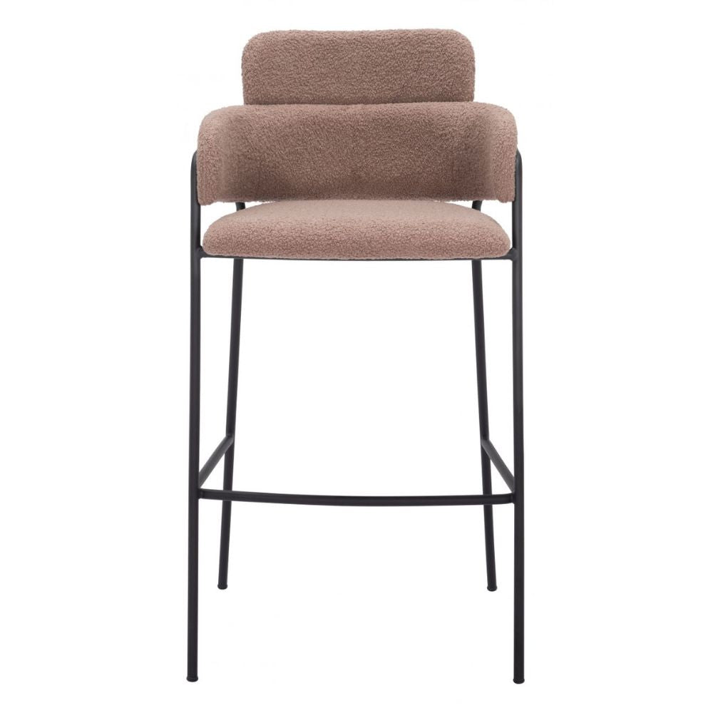 Marcel Barstool (Set of 2) Brown