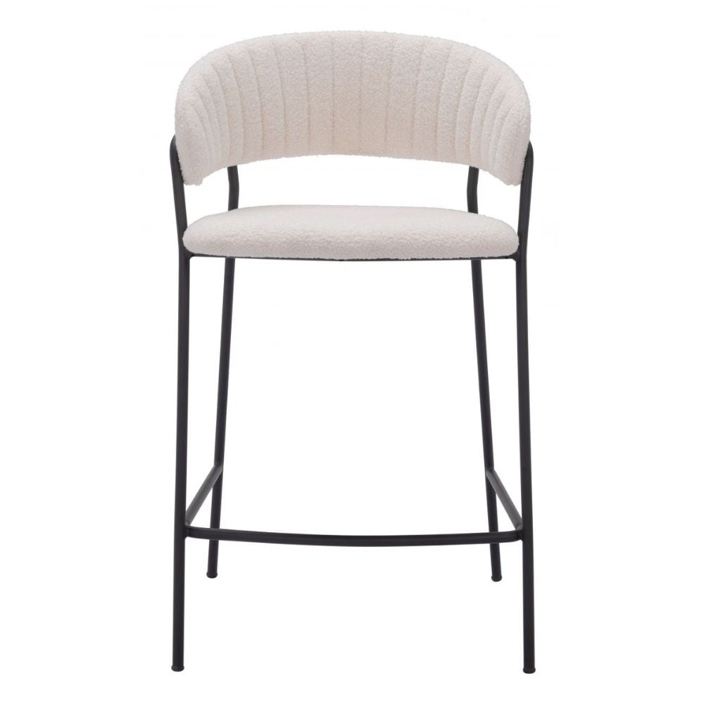 Josephine Counter Stool (Set of 2) Cream