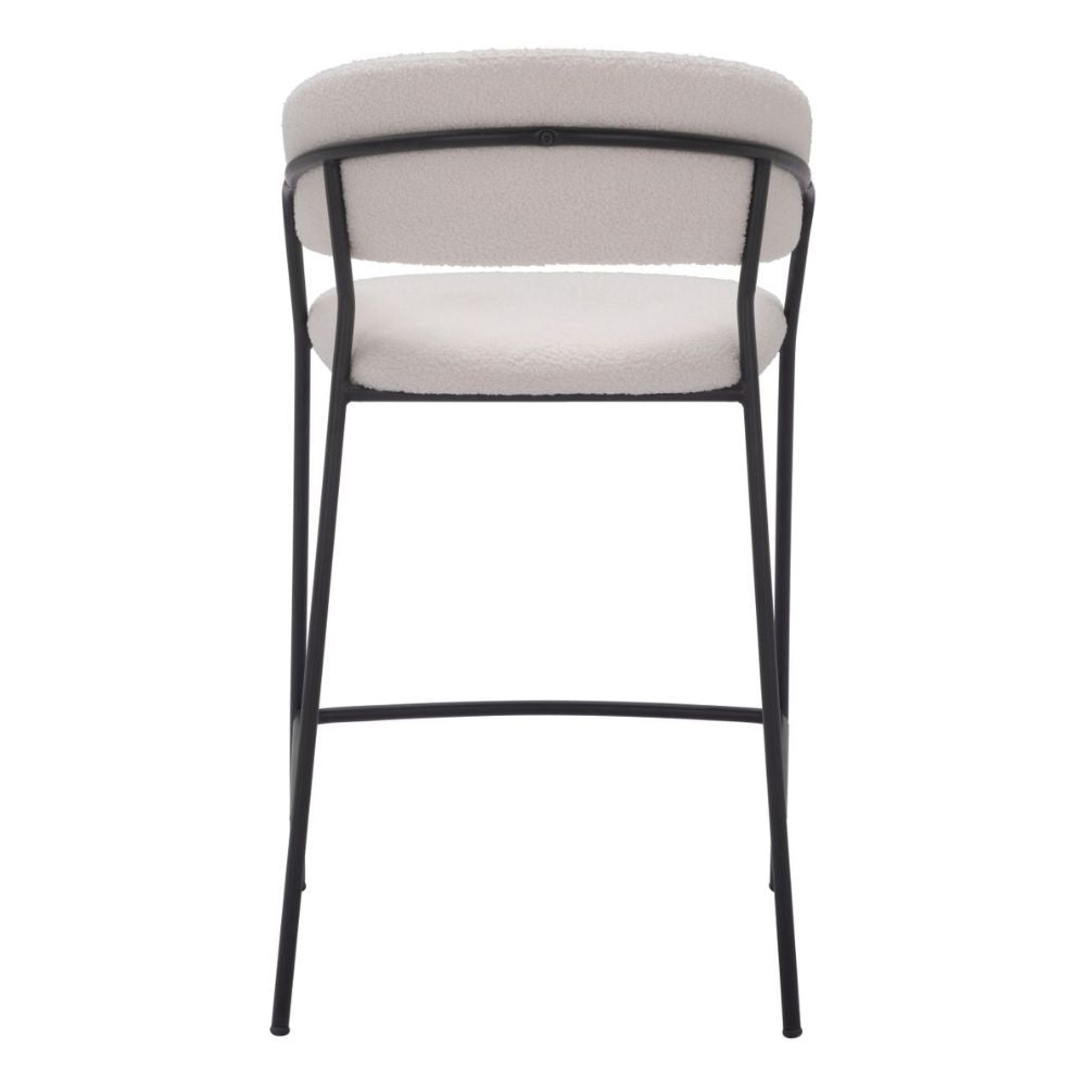 Josephine Counter Stool (Set of 2) Cream