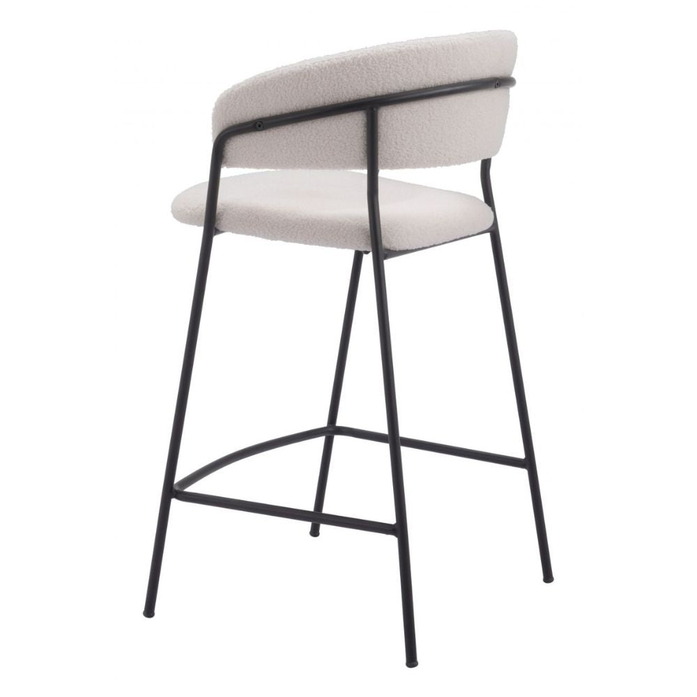Josephine Counter Stool (Set of 2) Cream