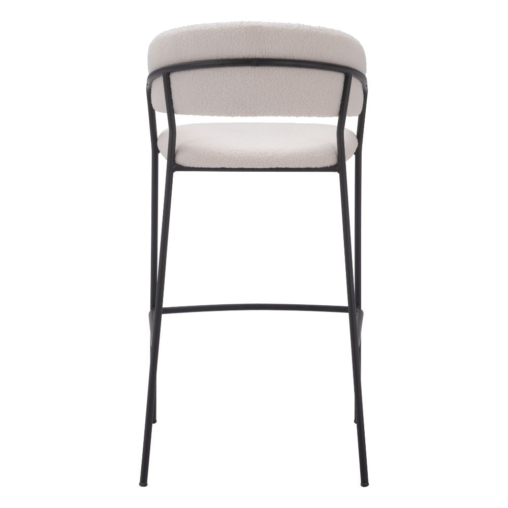 Josephine Barstool (Set of 2) Cream