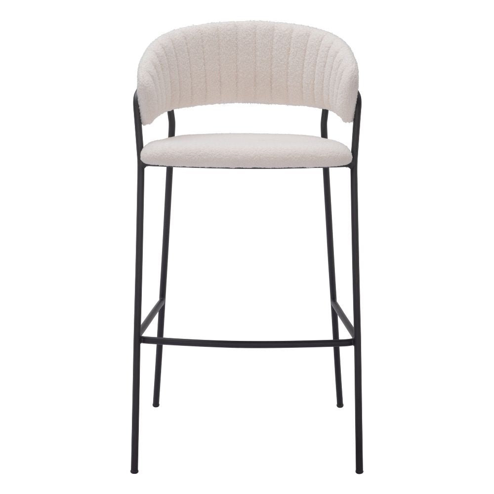 Josephine Barstool (Set of 2) Cream