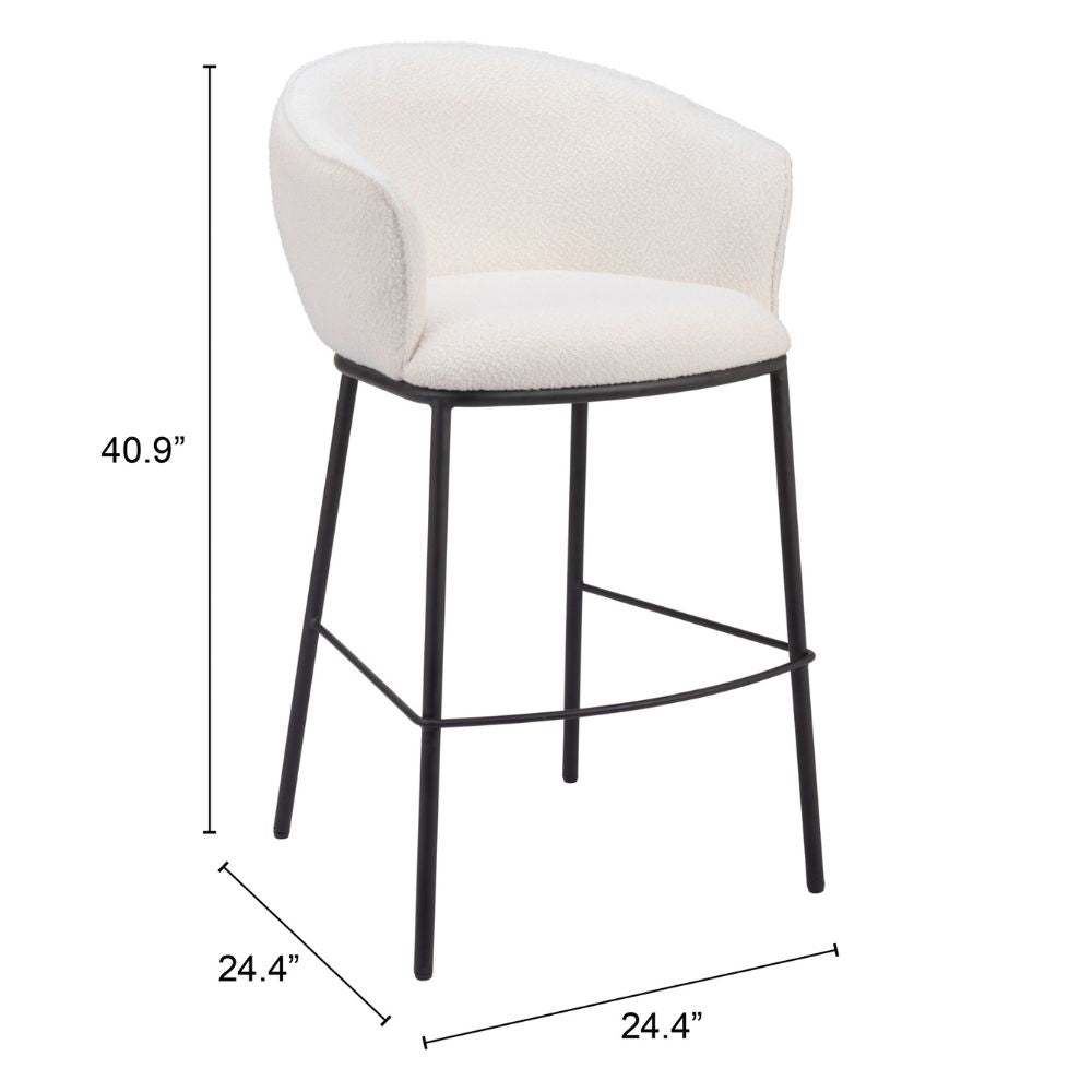 Essen Barstool Ivory