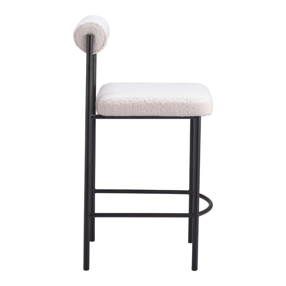 Livorno Counter Stool (Set of 2) Ivory