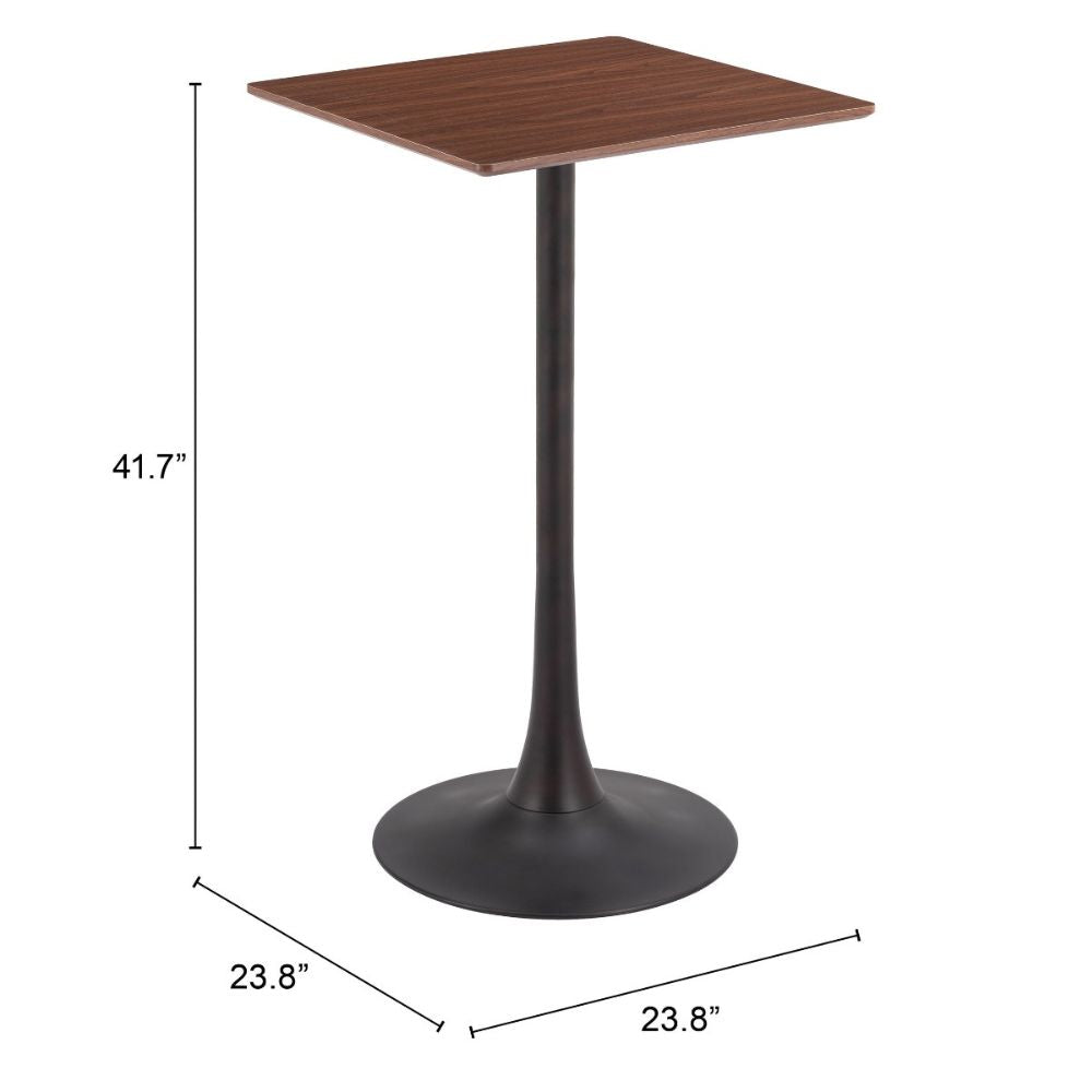 Valleta Bar Table Brown