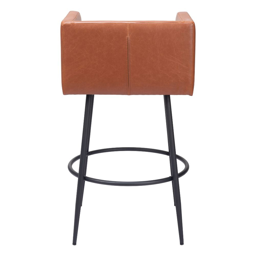 Horbat Barstool (Set of 2) Brown