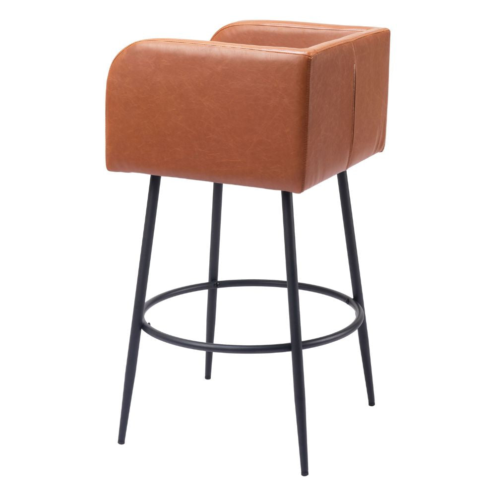 Horbat Barstool (Set of 2) Brown