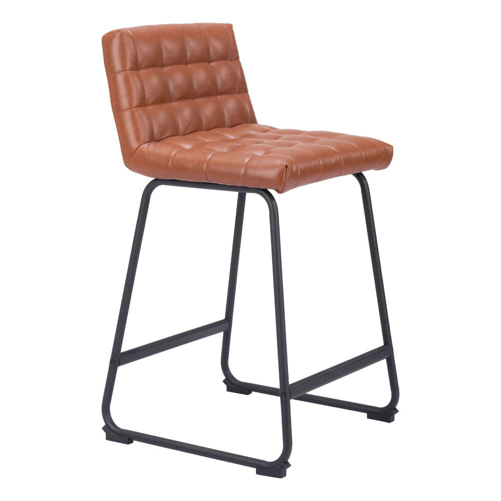 Pago Counter Stool (Set of 2) Brown