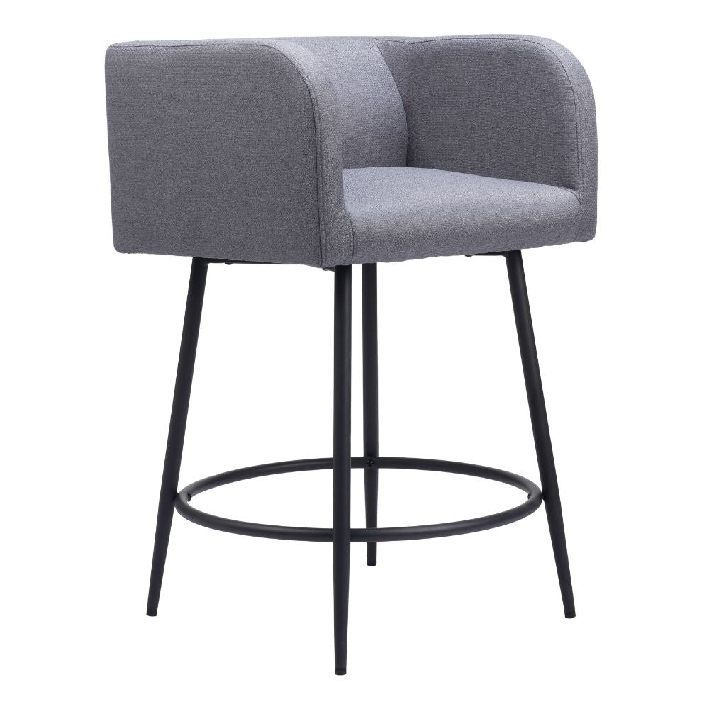 Horbat Counter Stool (Set of 2) Gray