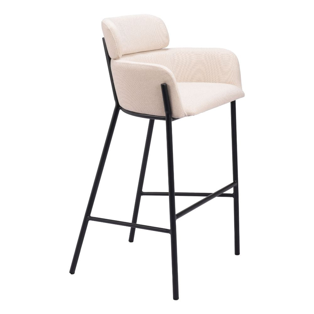 Bremor Barstool Beige