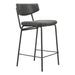 Charon Counter Stool (Set of 2) Vintage Black main image
