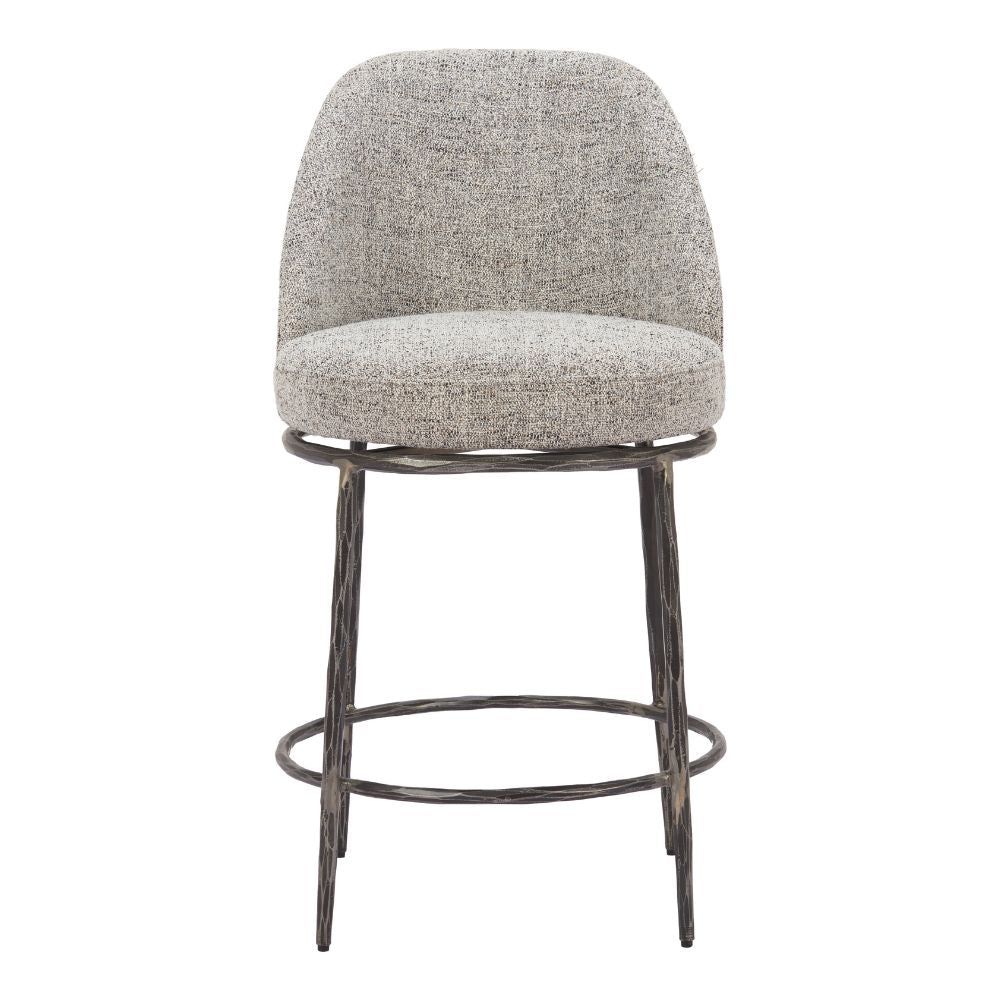 Nordhavn Swivel Counter Stool Gray