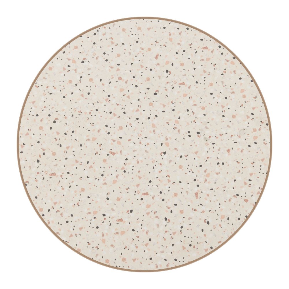 Bite Bar Table Beige & Gold