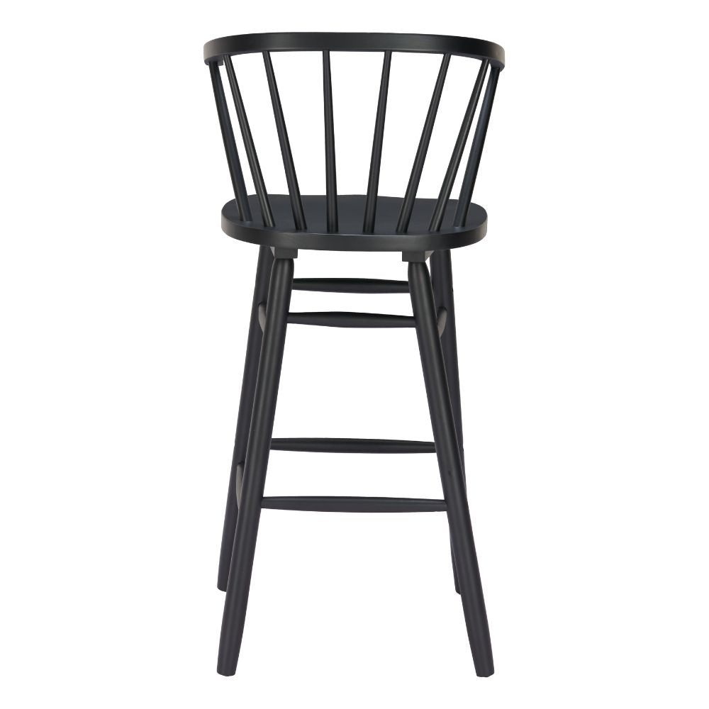 Stenger Barstool (Set of 2) Black
