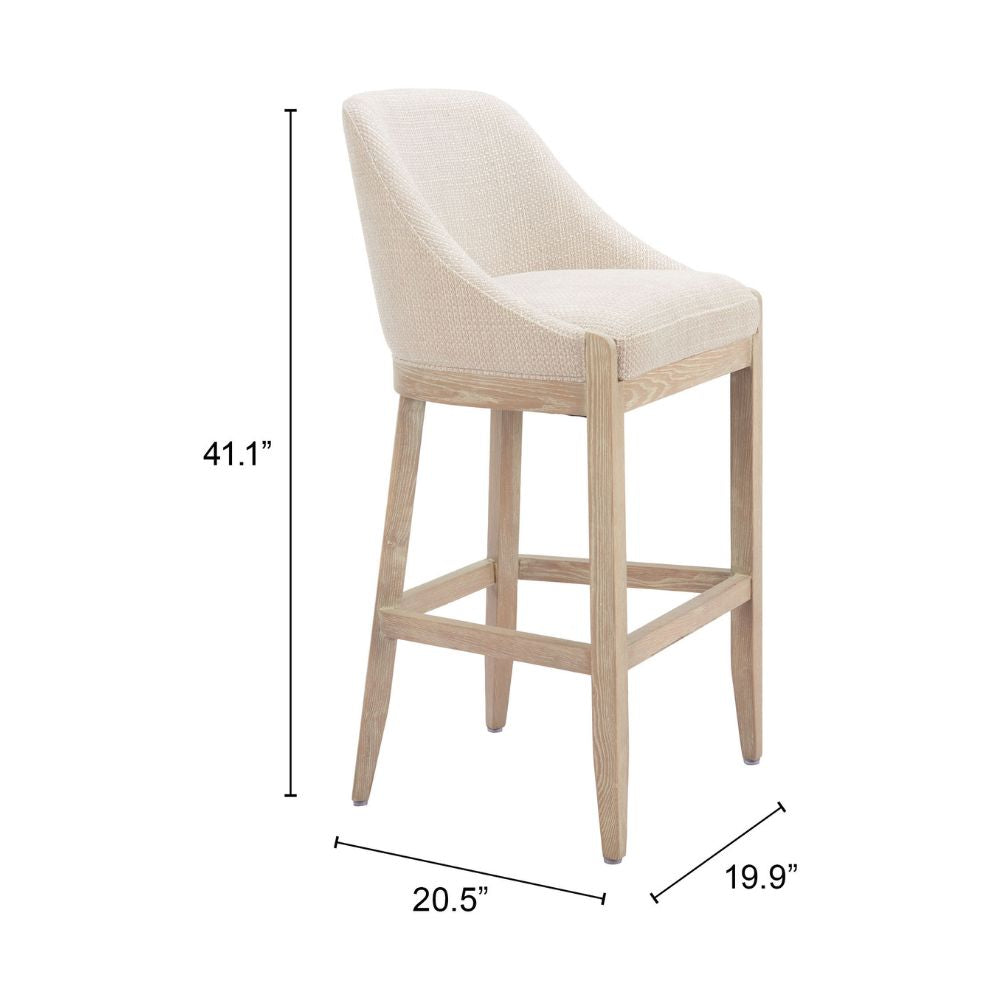 Calmo Barstool Beige