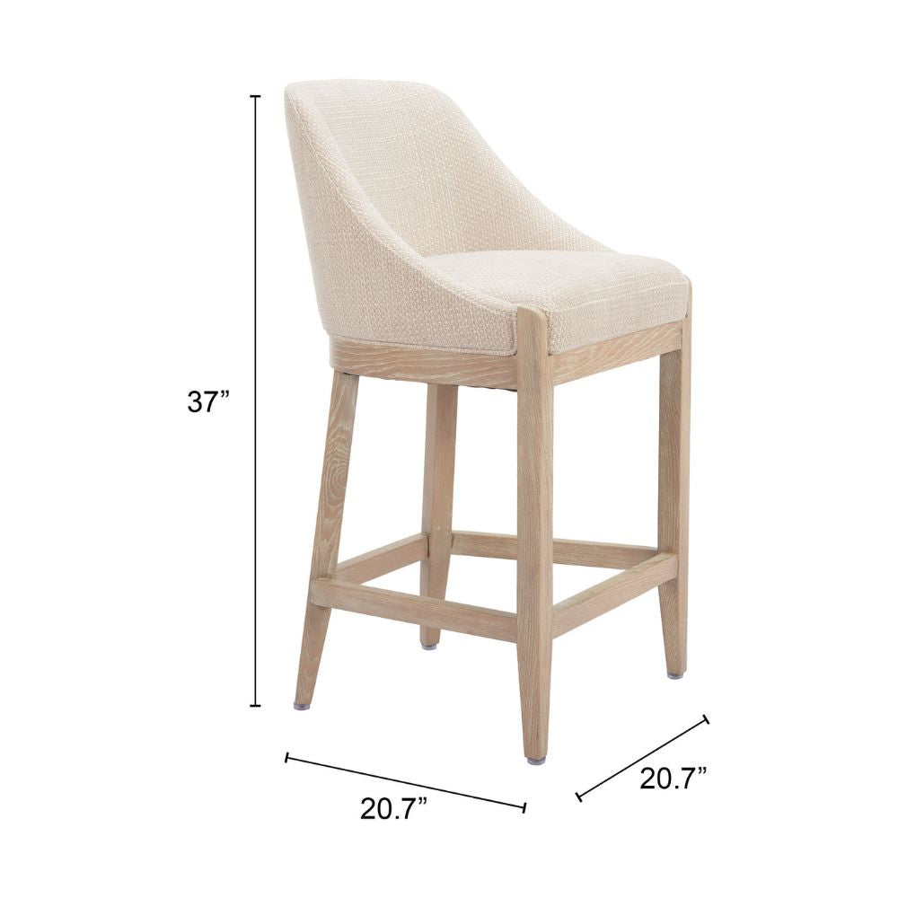 Calmo Counter Stool Beige