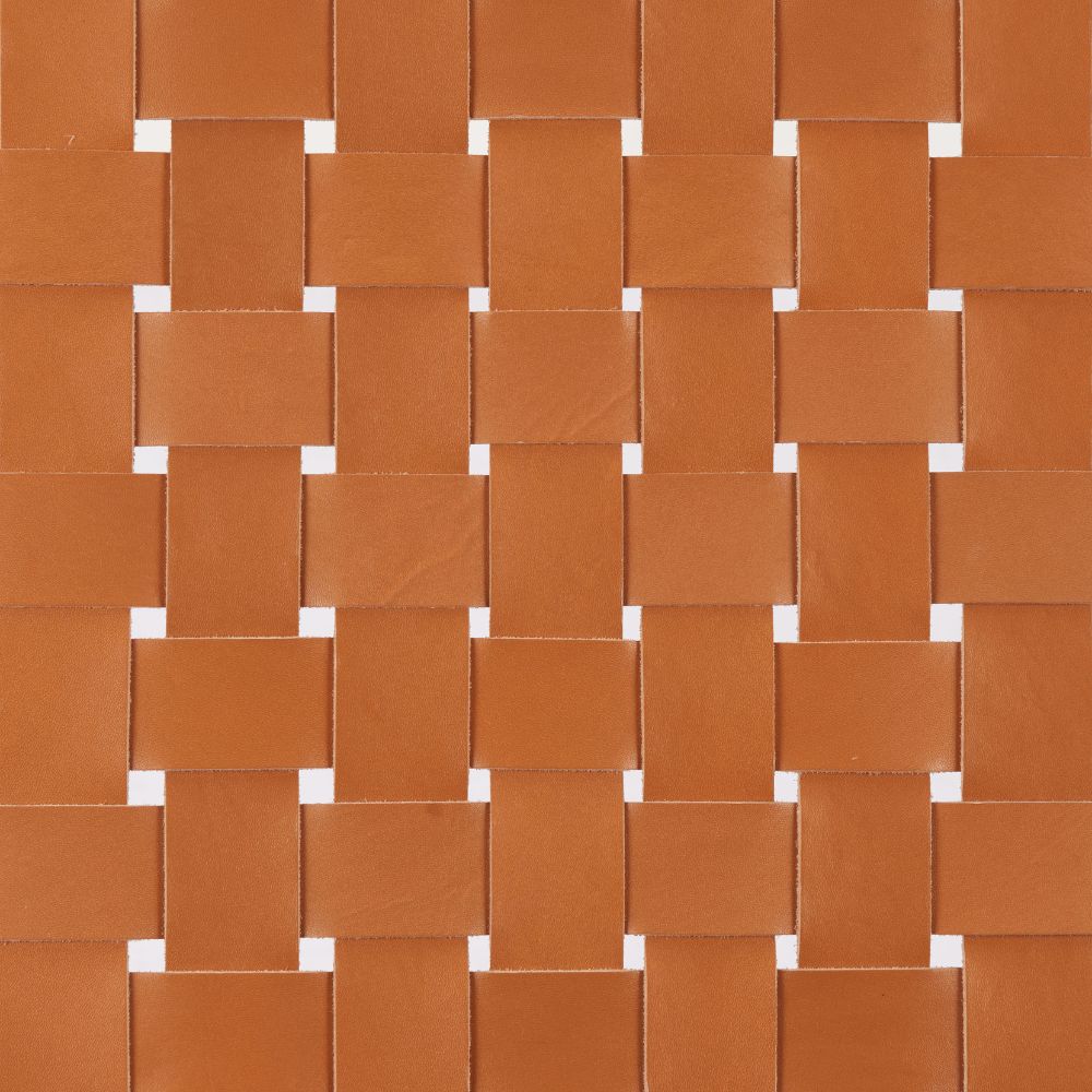 Brown woven pattern with white accents