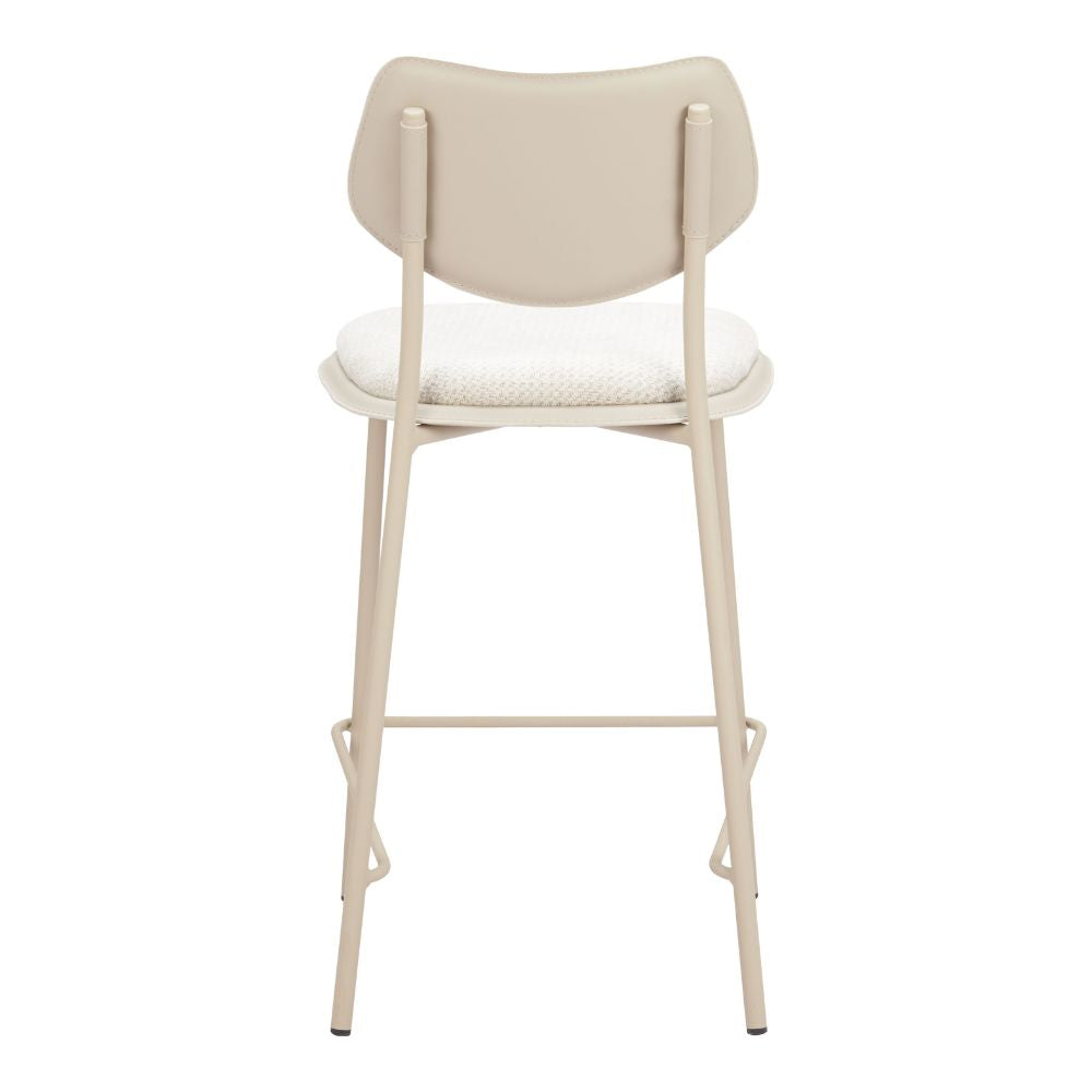 Zeal Counter Stool (Set of 4) Light Gray