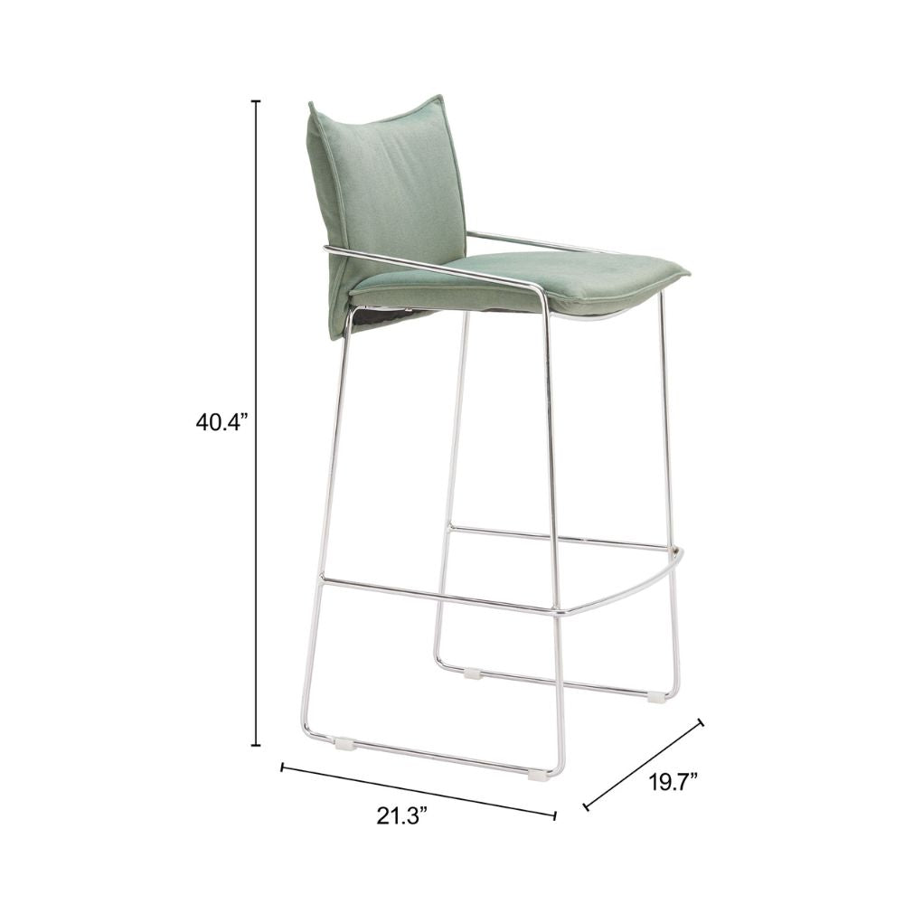 Pola Barstool Green