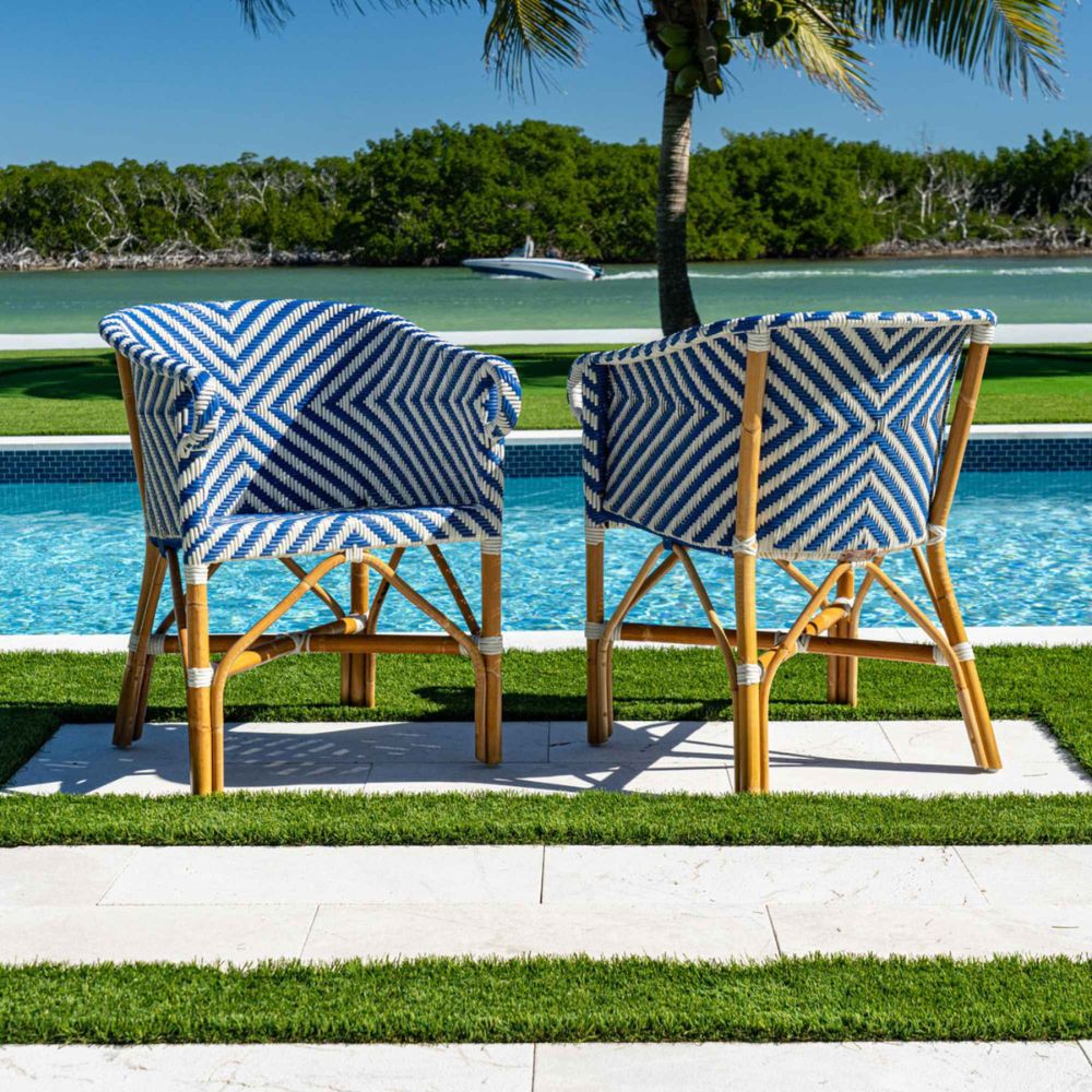 Panama Jack Tia Set 2 Bistro Armchairs