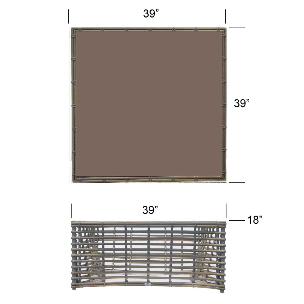 Measurement chart of a rectangular object with dimensions labeled.