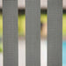 Close-up of a textured gray strap with a blurred background