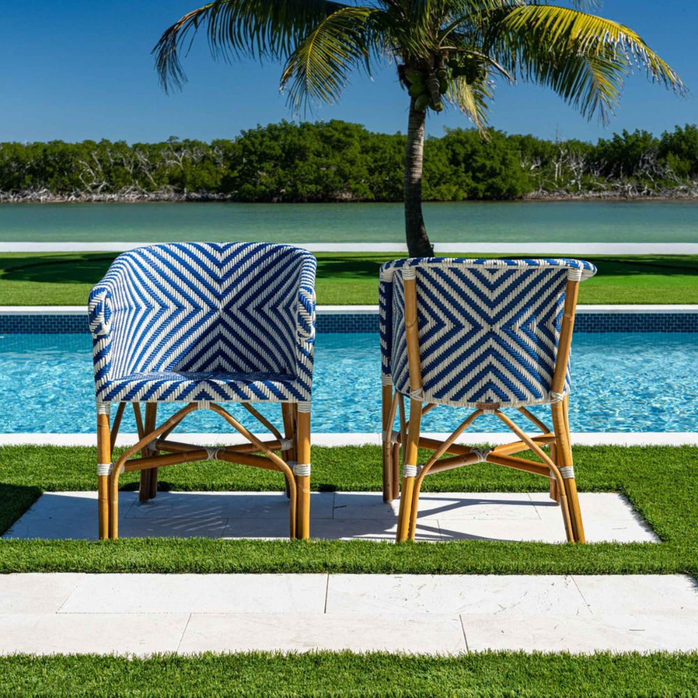 Panama Jack Tia Set 2 Bistro Armchairs