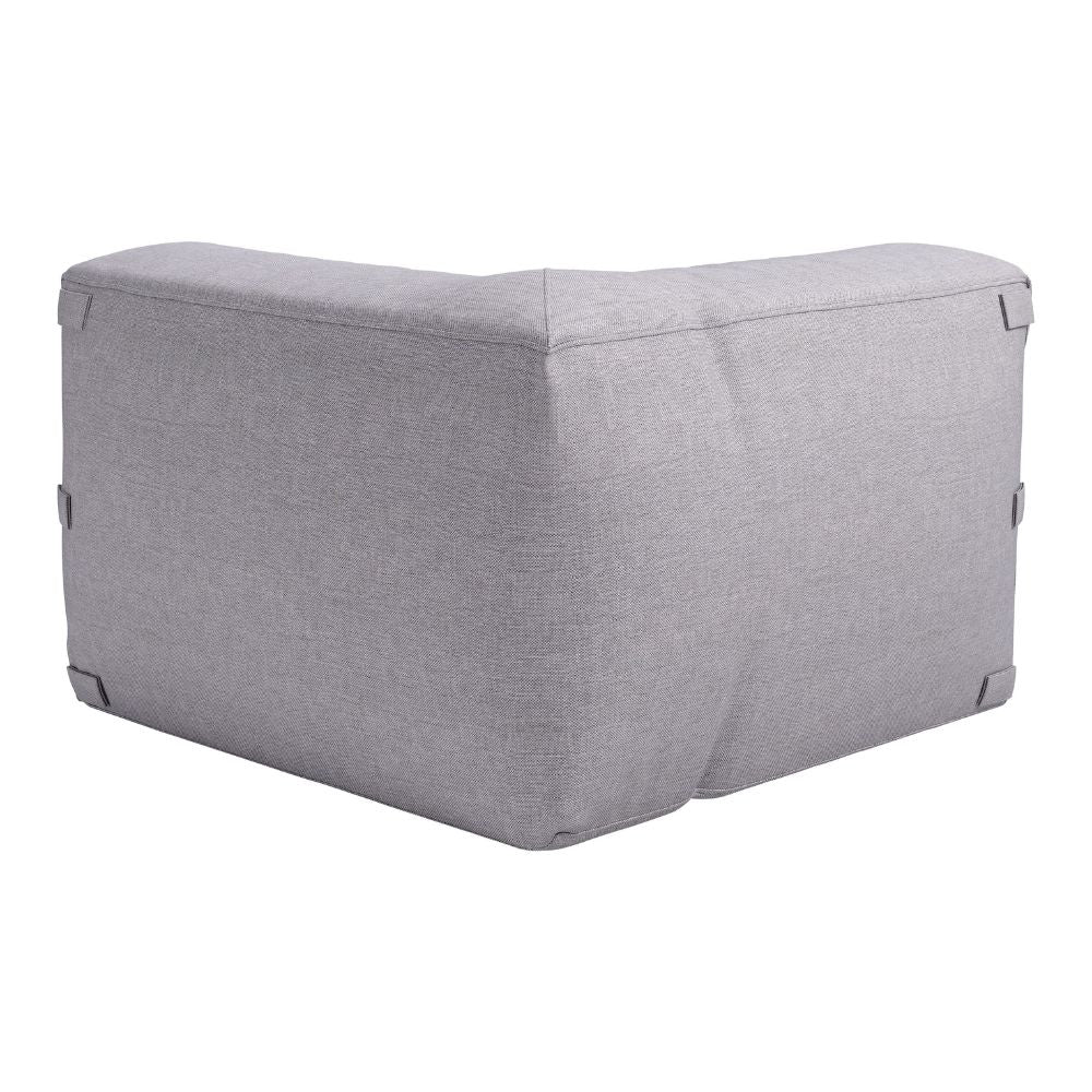 Luanda Corner Chair Gray