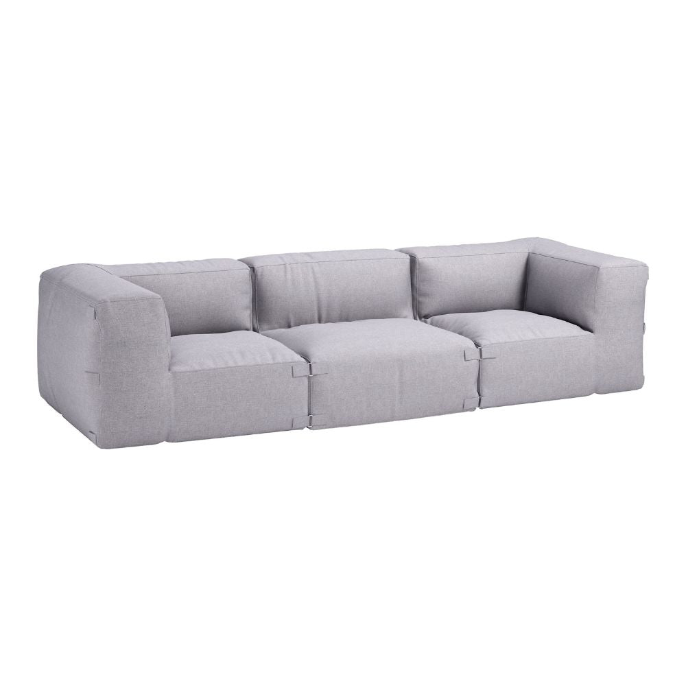 Luanda Corner Chair Gray