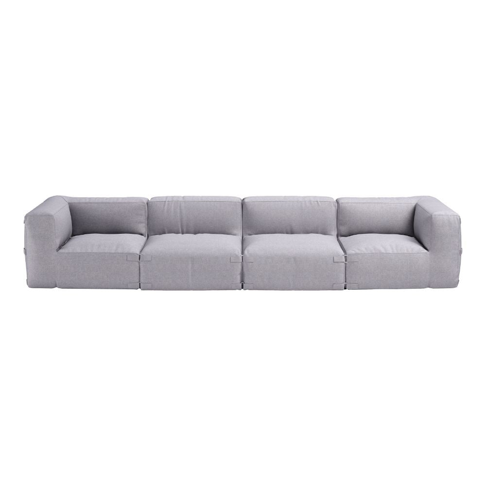 Luanda Corner Chair Gray