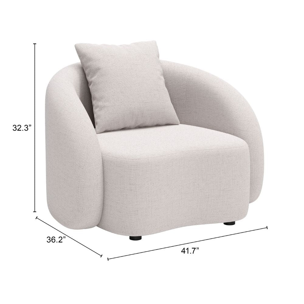 Sunny Isles Accent Chair Beige