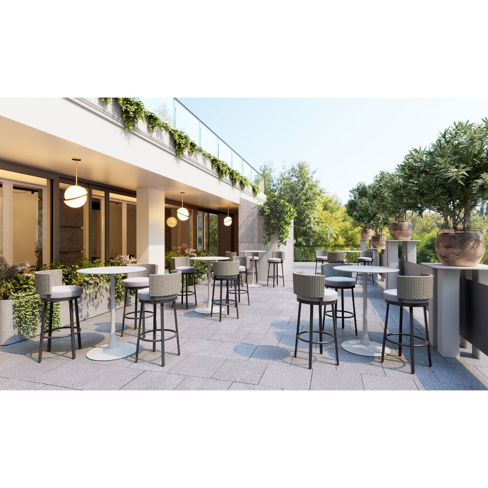 Soleil Bar Table White