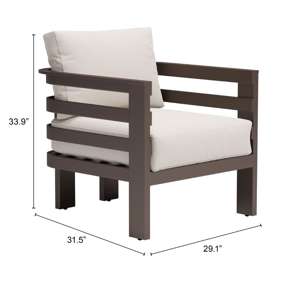 Bal Harbor Armchair White