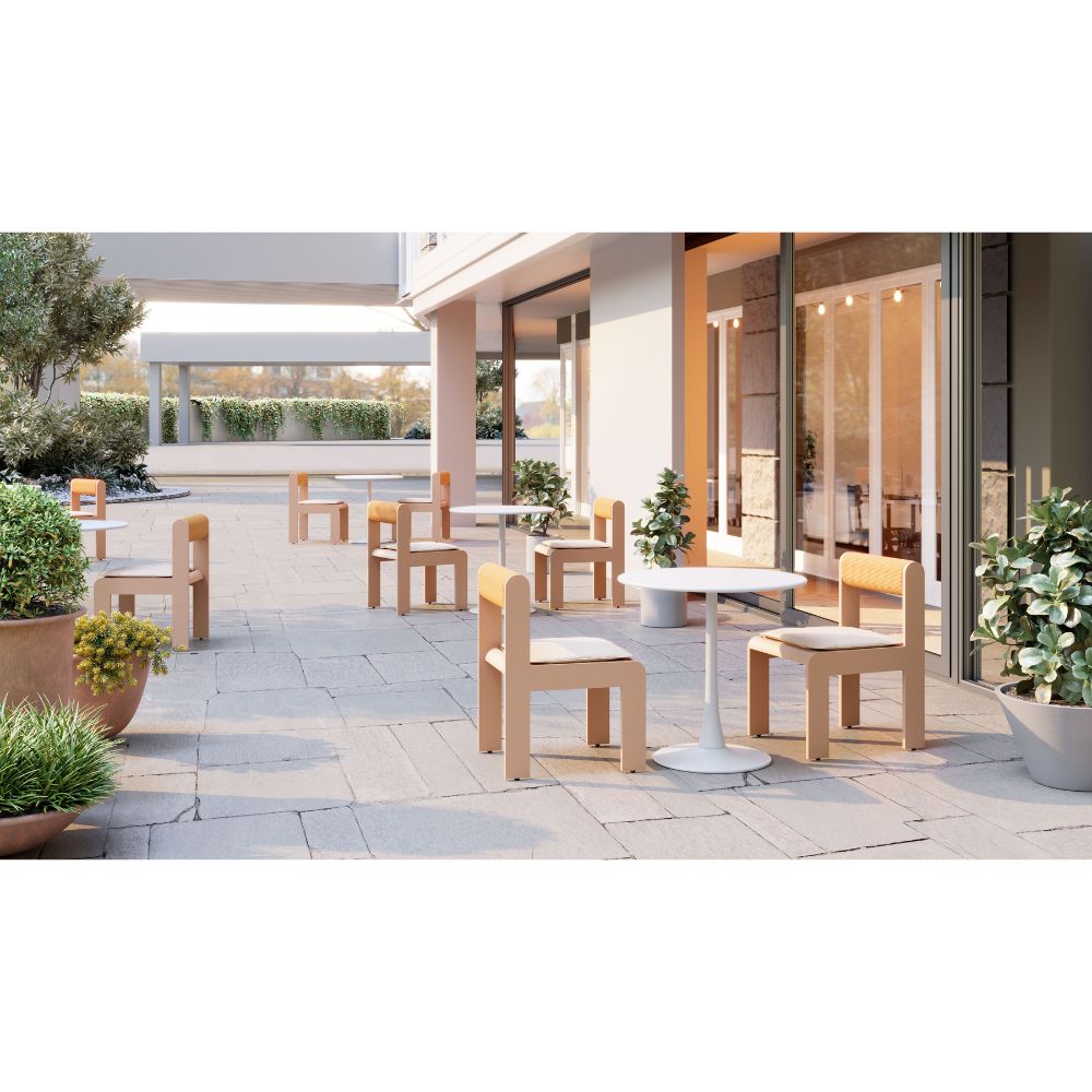 Soleil Dining Table White