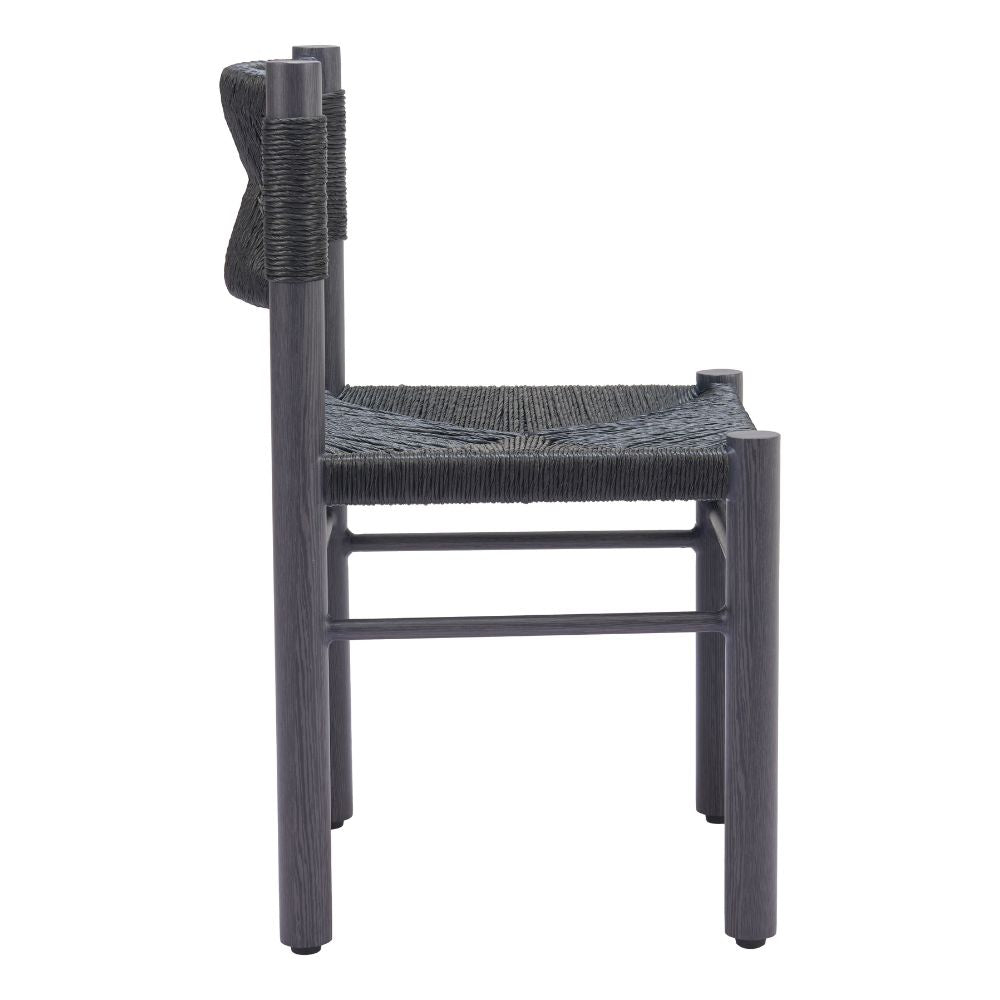 Iska Dining Chair (Set of 2) Black