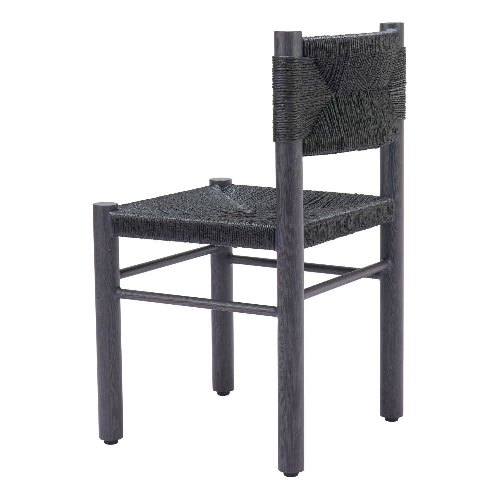 Iska Dining Chair (Set of 2) Black
