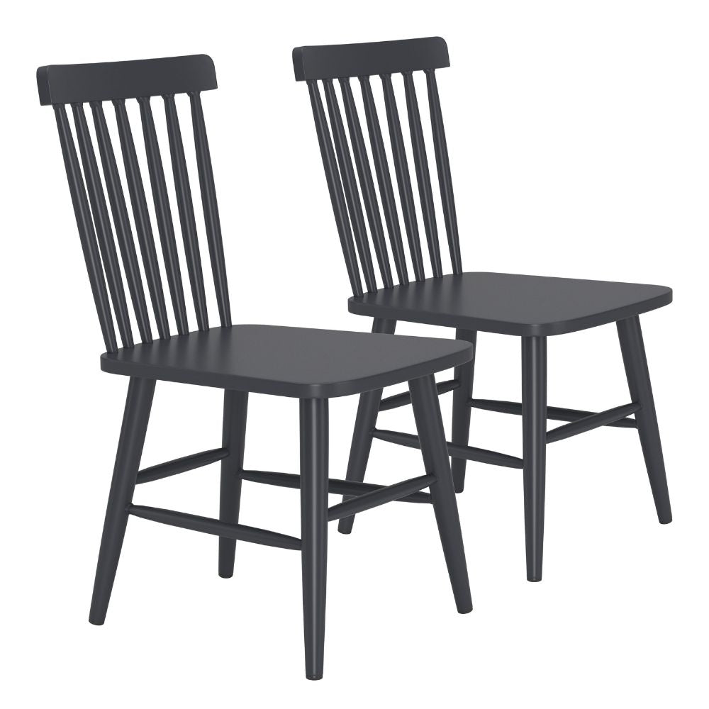 Zeilen Dining Chair (Set of 2) Black