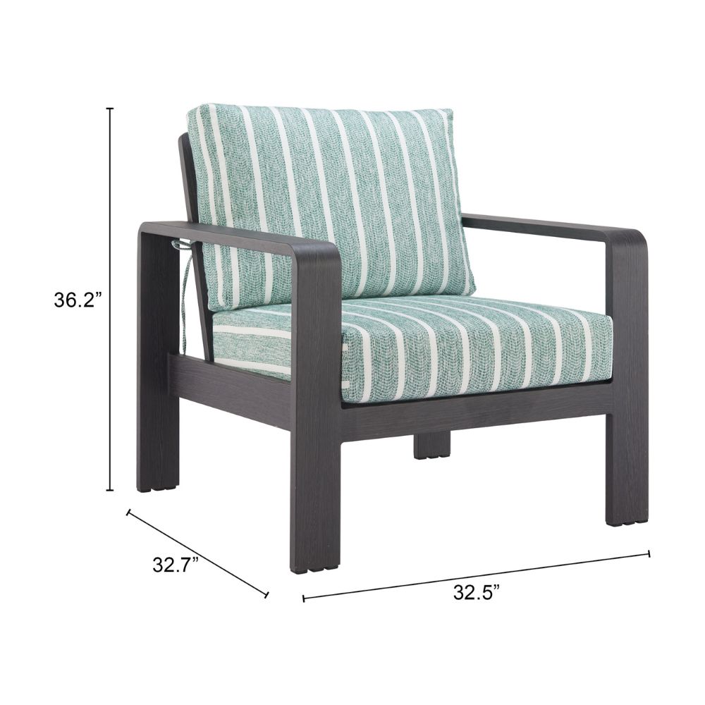 Rolig Armchair Green