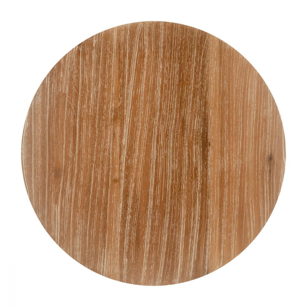 Biban Side Table Natural & Gray