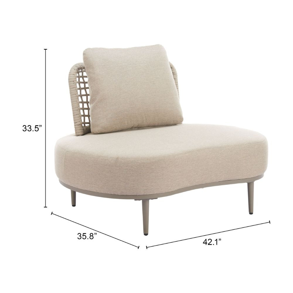 Ruhe Accent Chair Beige