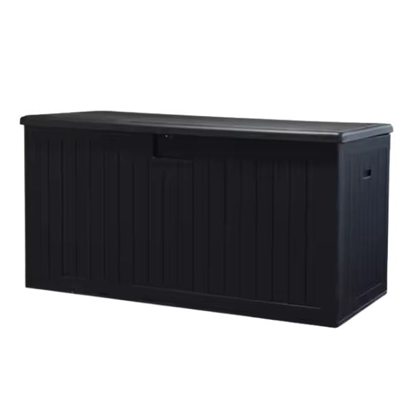 Lockable Plastic Deck Storage Box For Outdoor Use