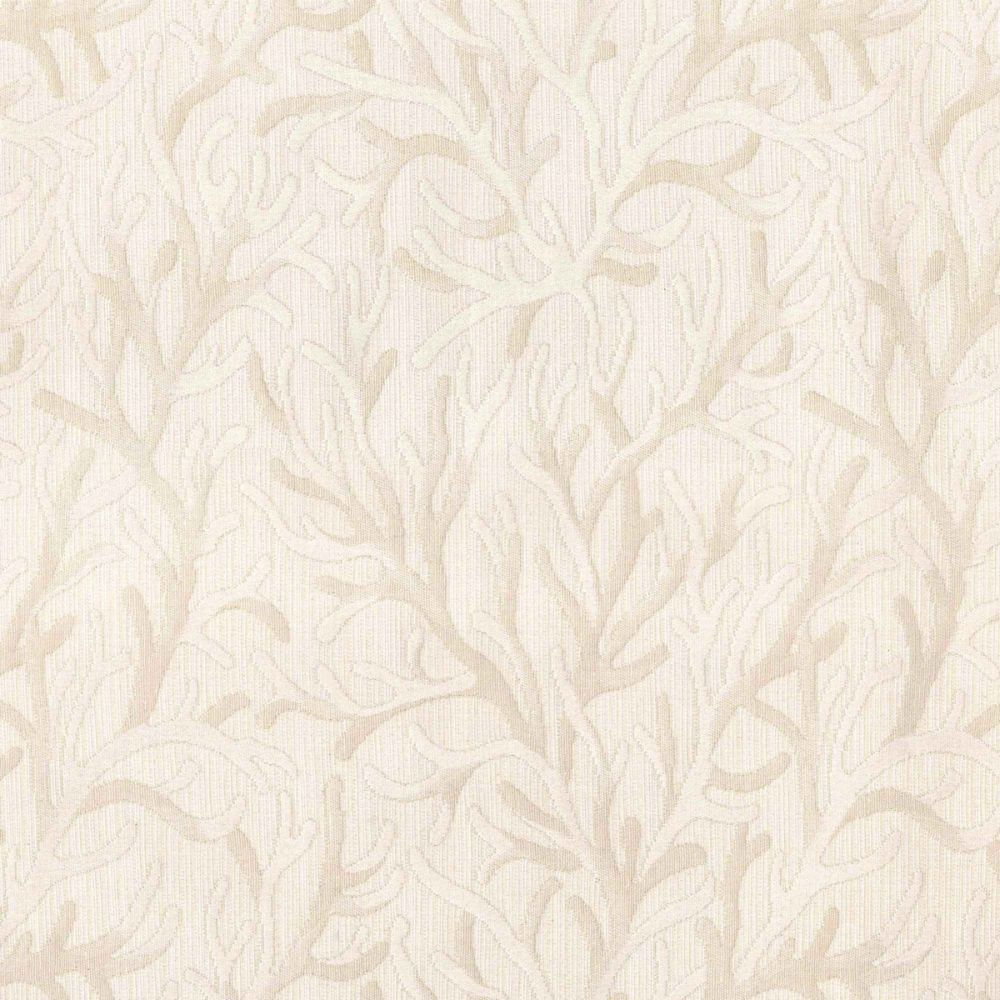 Beige floral patterned wallpaper