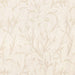 Beige floral patterned wallpaper